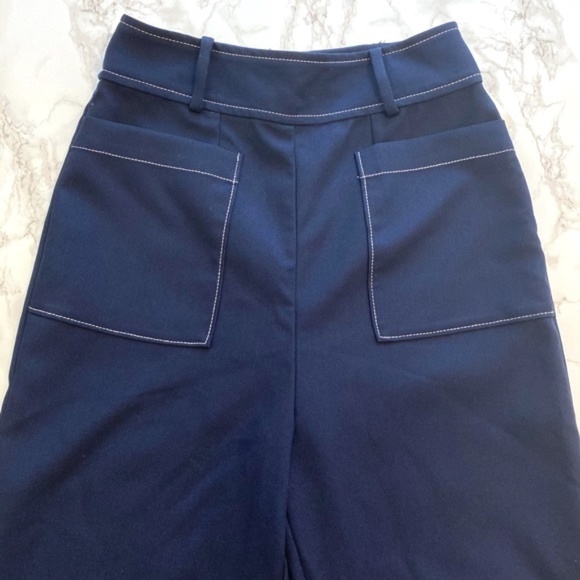 Lovers + Friends Hattie Pant Navy Size XXS - Picture 6 of 6